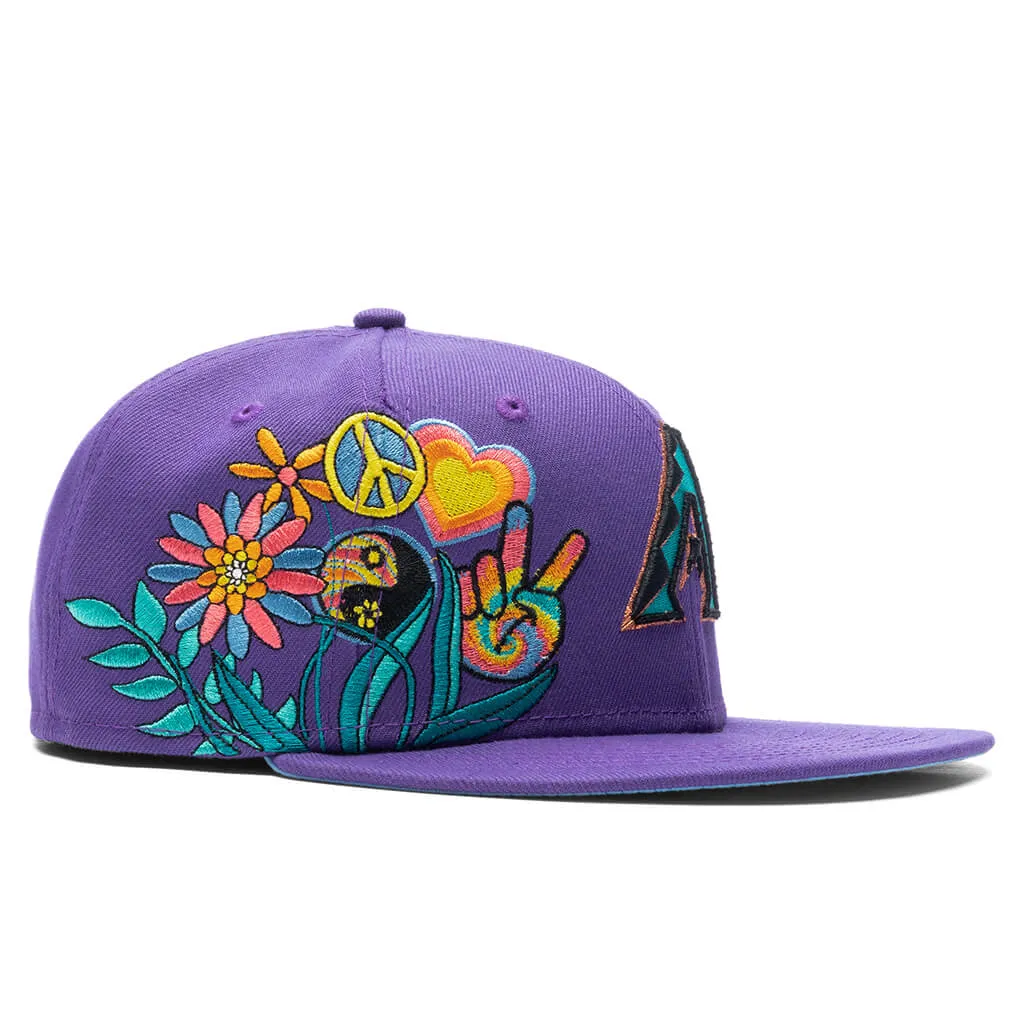 Groovy 59FIFTY Fitted - Arizona Diamondbacks