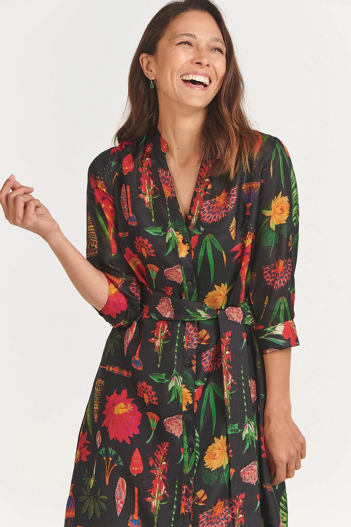 Gypsie Dress Bold Blooms