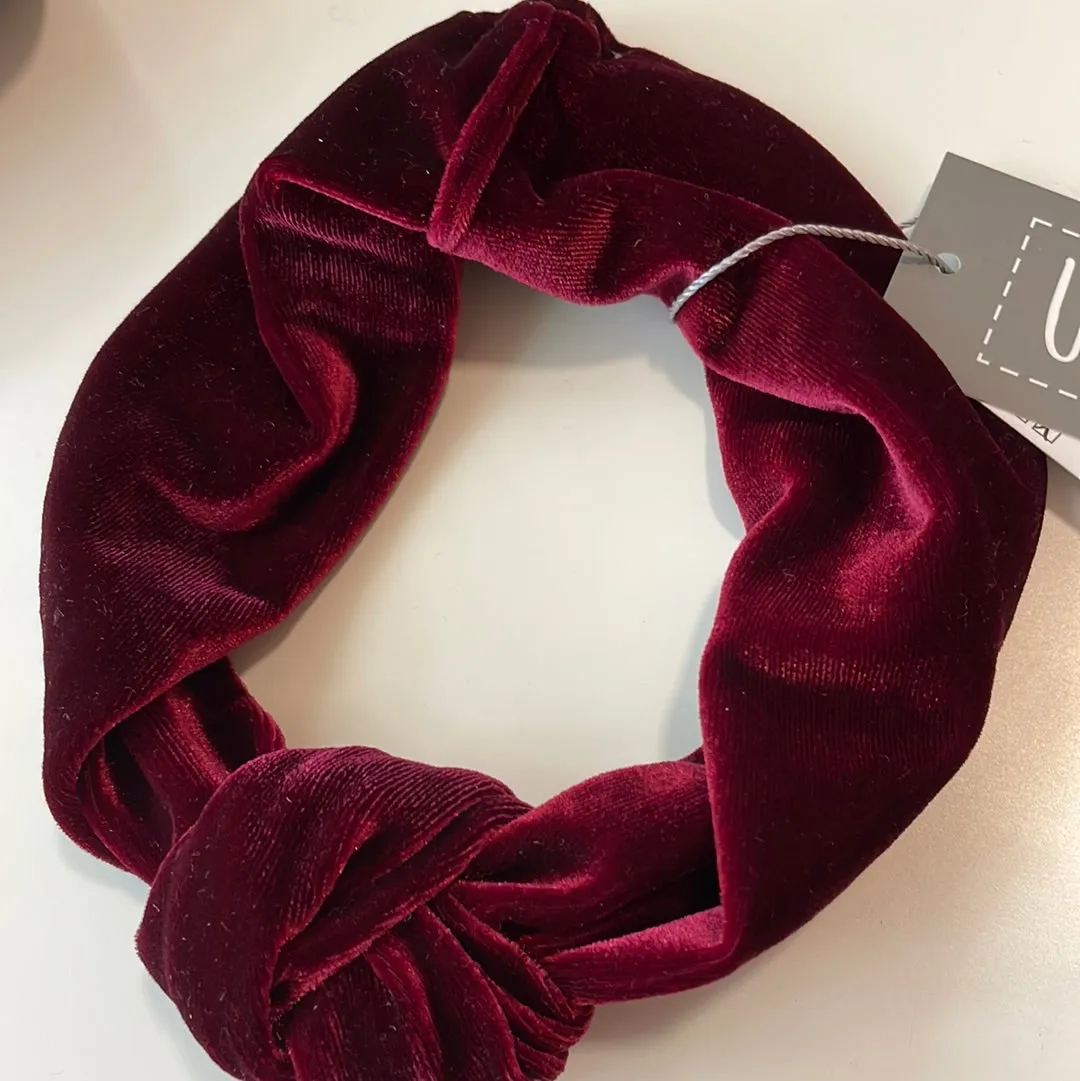 Headband - Velvet red