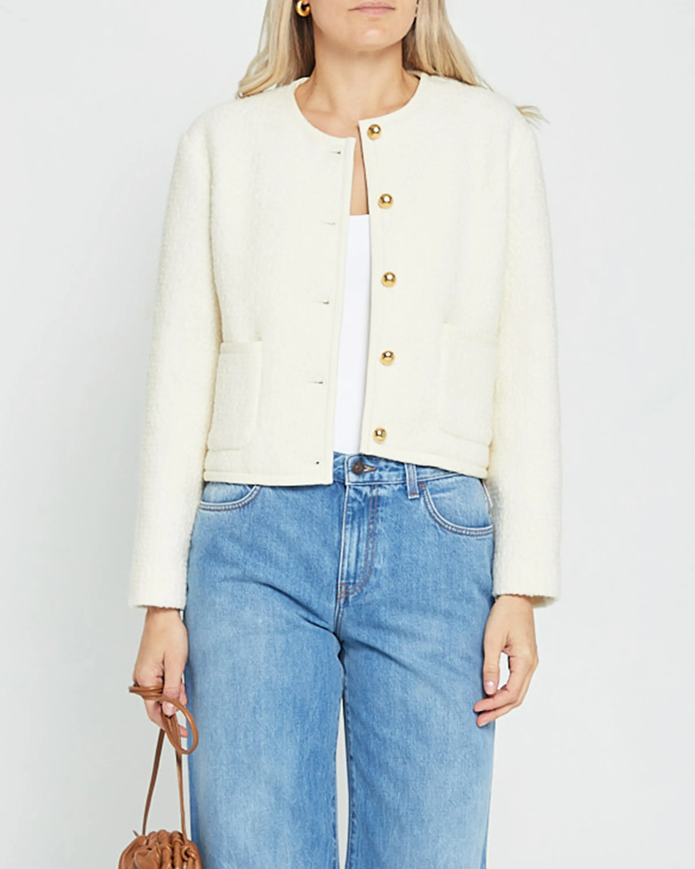 Joe Relaxed-fit Cropped Jacket