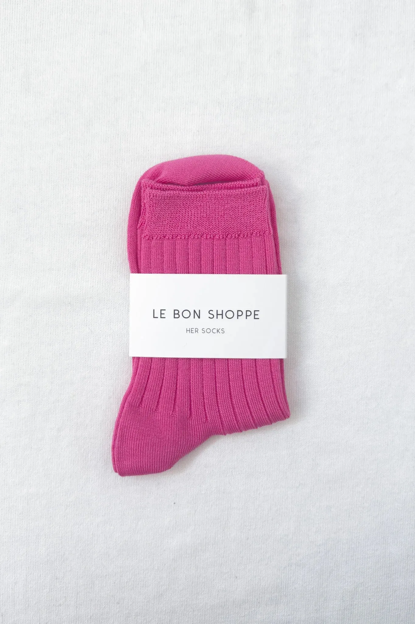 Le Bon Shoppe - Her Socks | Bright Pink