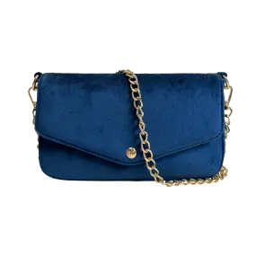 Louise Velvet Flap Bag