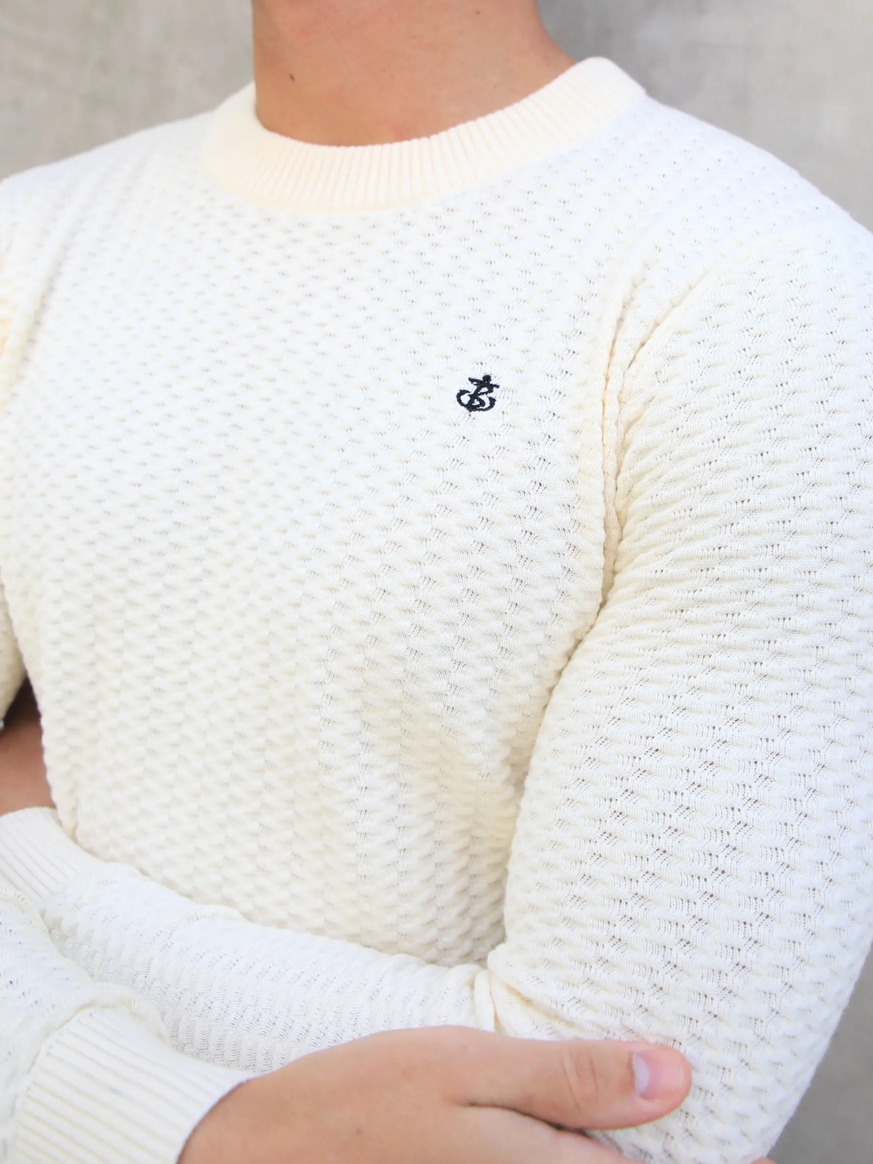 Moreno Relaxed Jumper - Cream