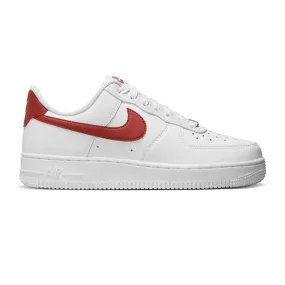 Nike Women's Air Force 1 White/Rugged Orange