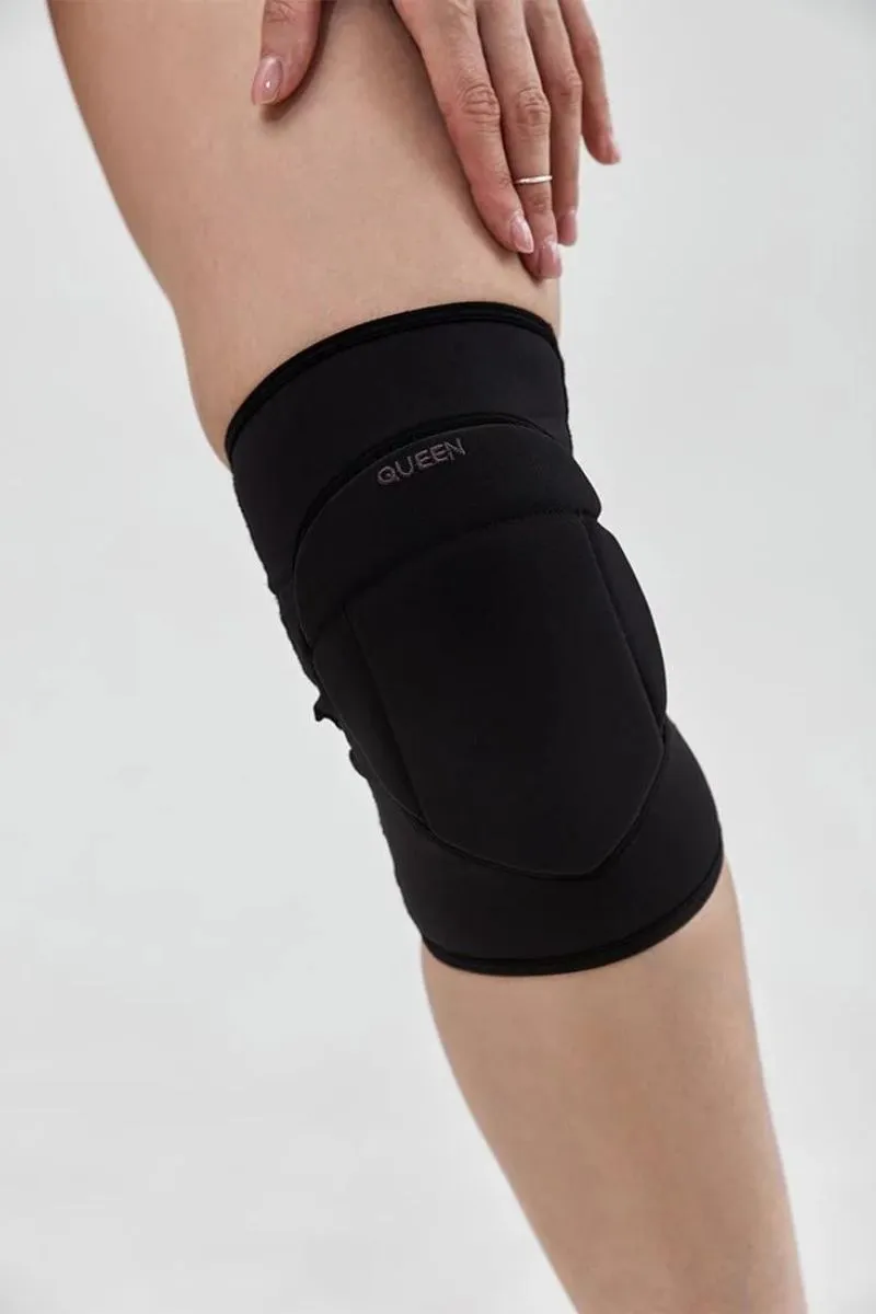 Queen Classic Knee Pads - Sleek Black Pro 4