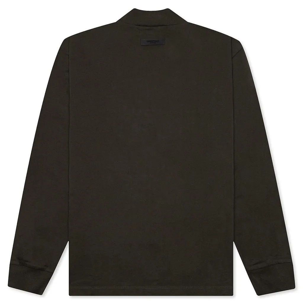 Relaxed Crewneck - Off Black