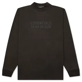 Relaxed Crewneck - Off Black