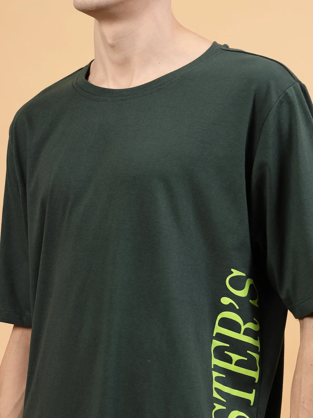 Relaxed Fit Men's Oversized Cotton Tee