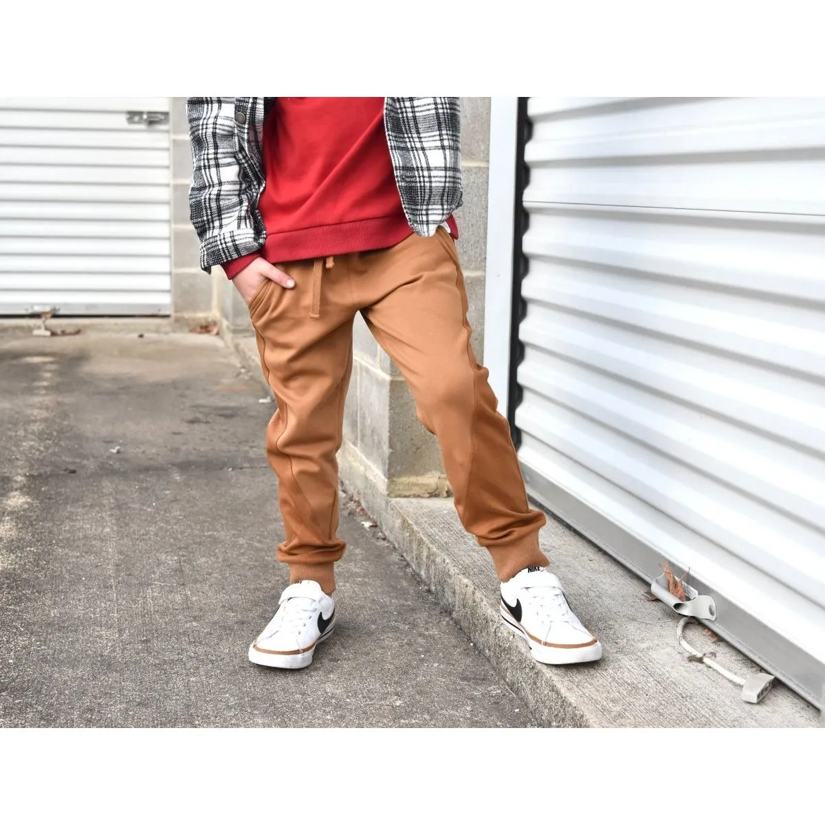 Relaxed Joggers- Mustard