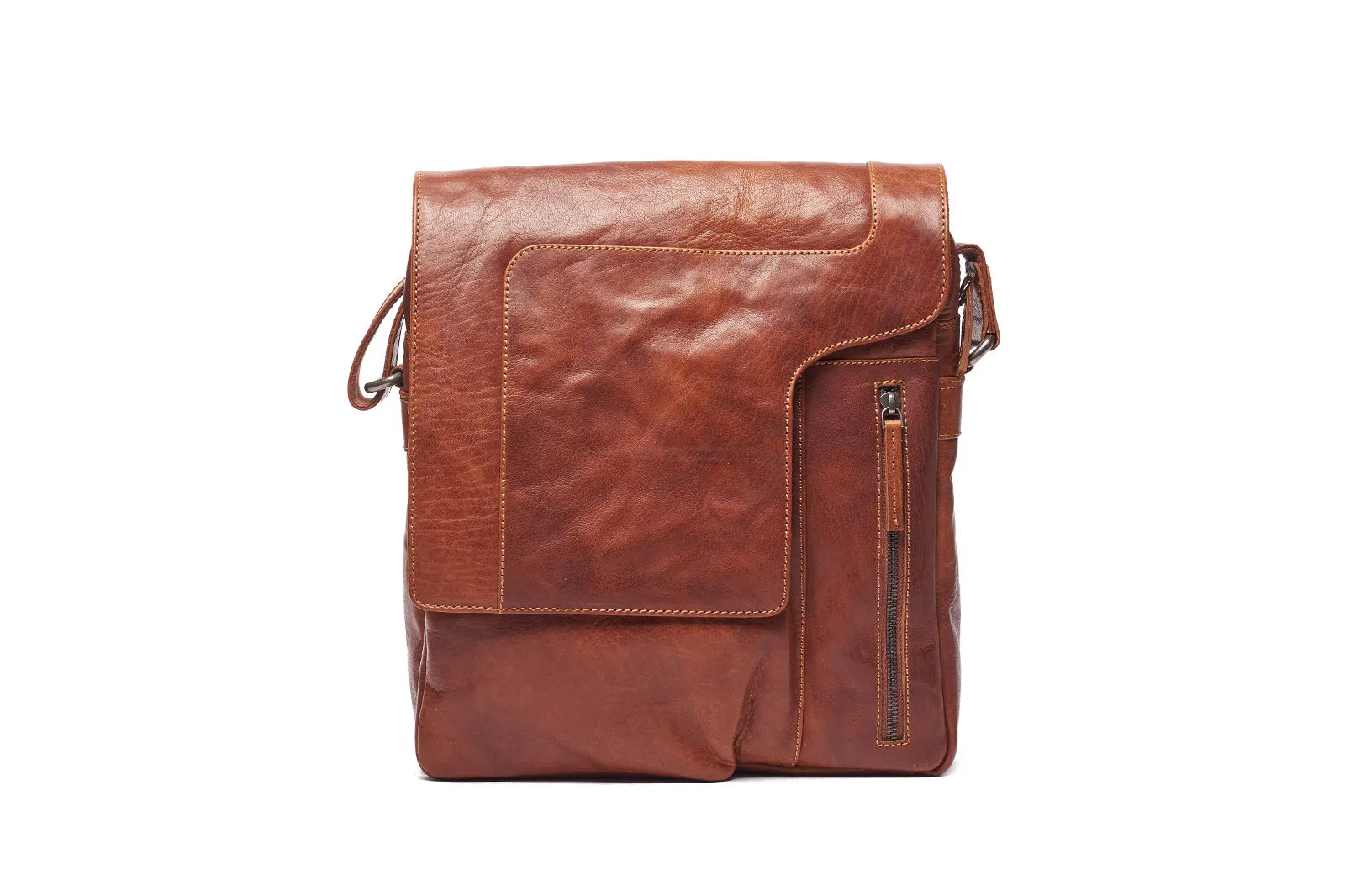 Rugged Hide Lucas Men’s Leather Bag