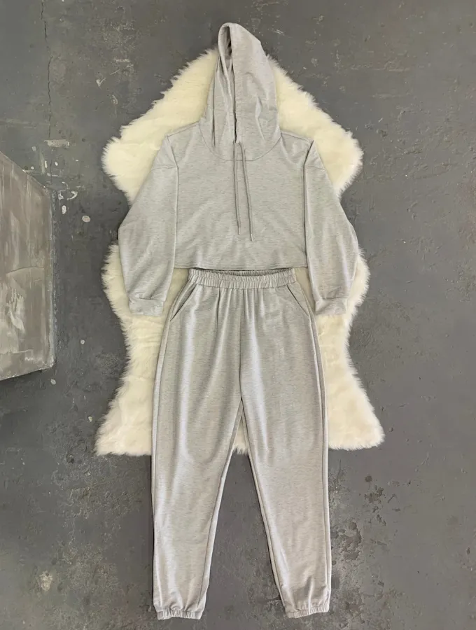 SLEEK FIT TRACKSUIT - MIST