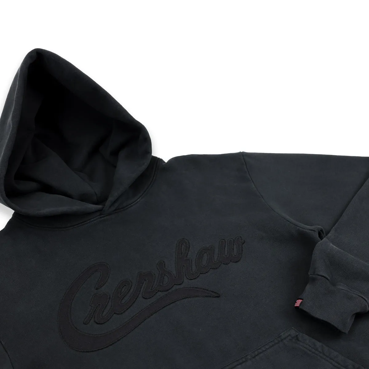 Special Edition Vintage Twill Crenshaw Hoodie - Vintage Black