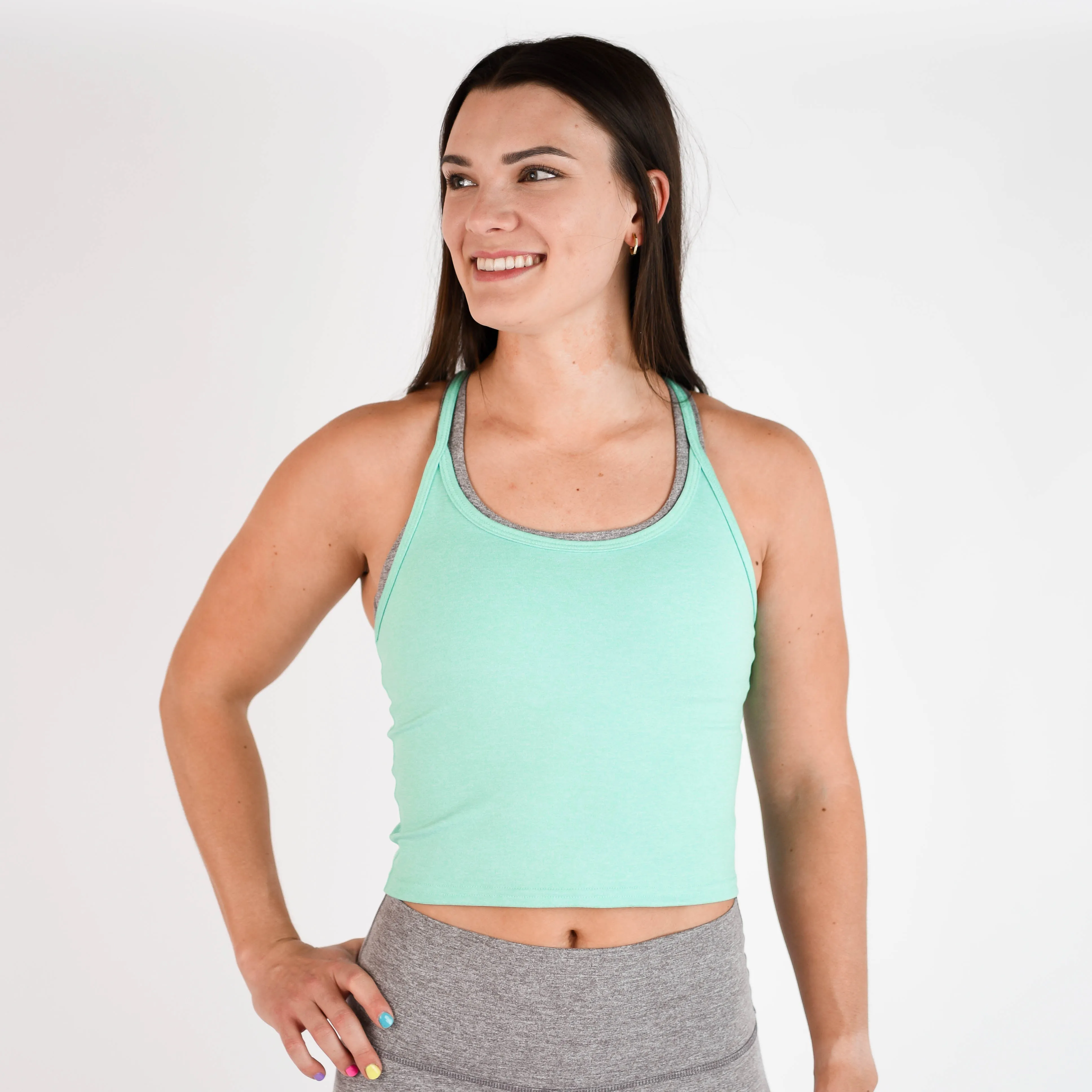 Switch Up Crop Tank - Fitted