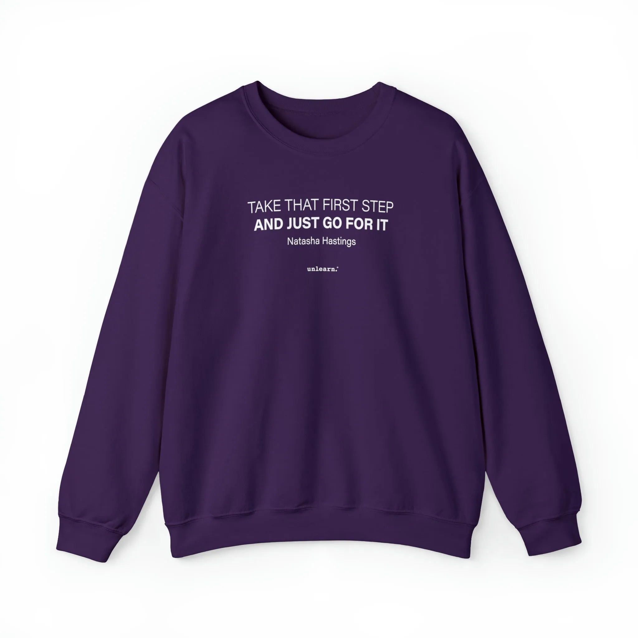 That First Step - Relaxed Fit Crewneck Sweatshirt