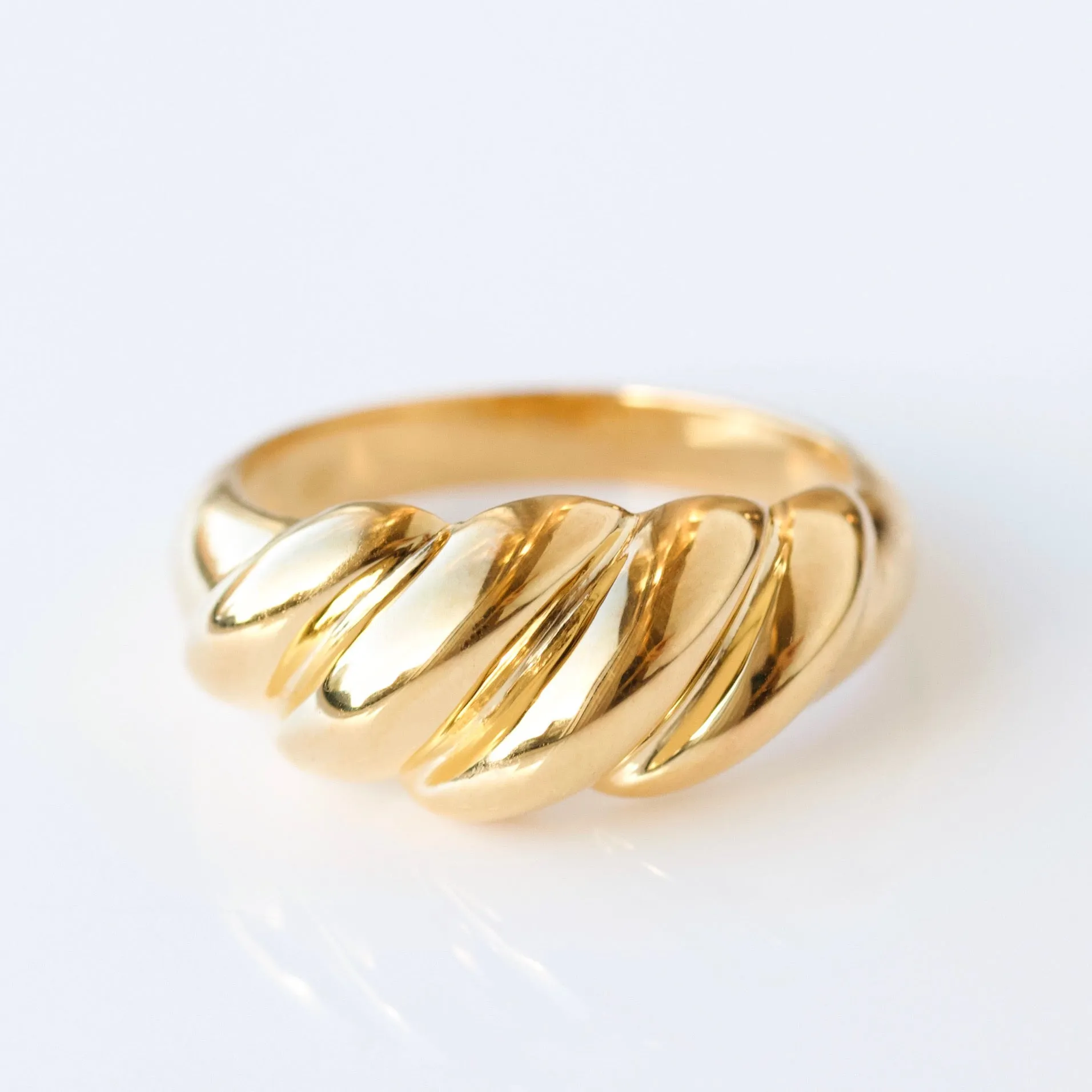 Vintage Croissant Ring