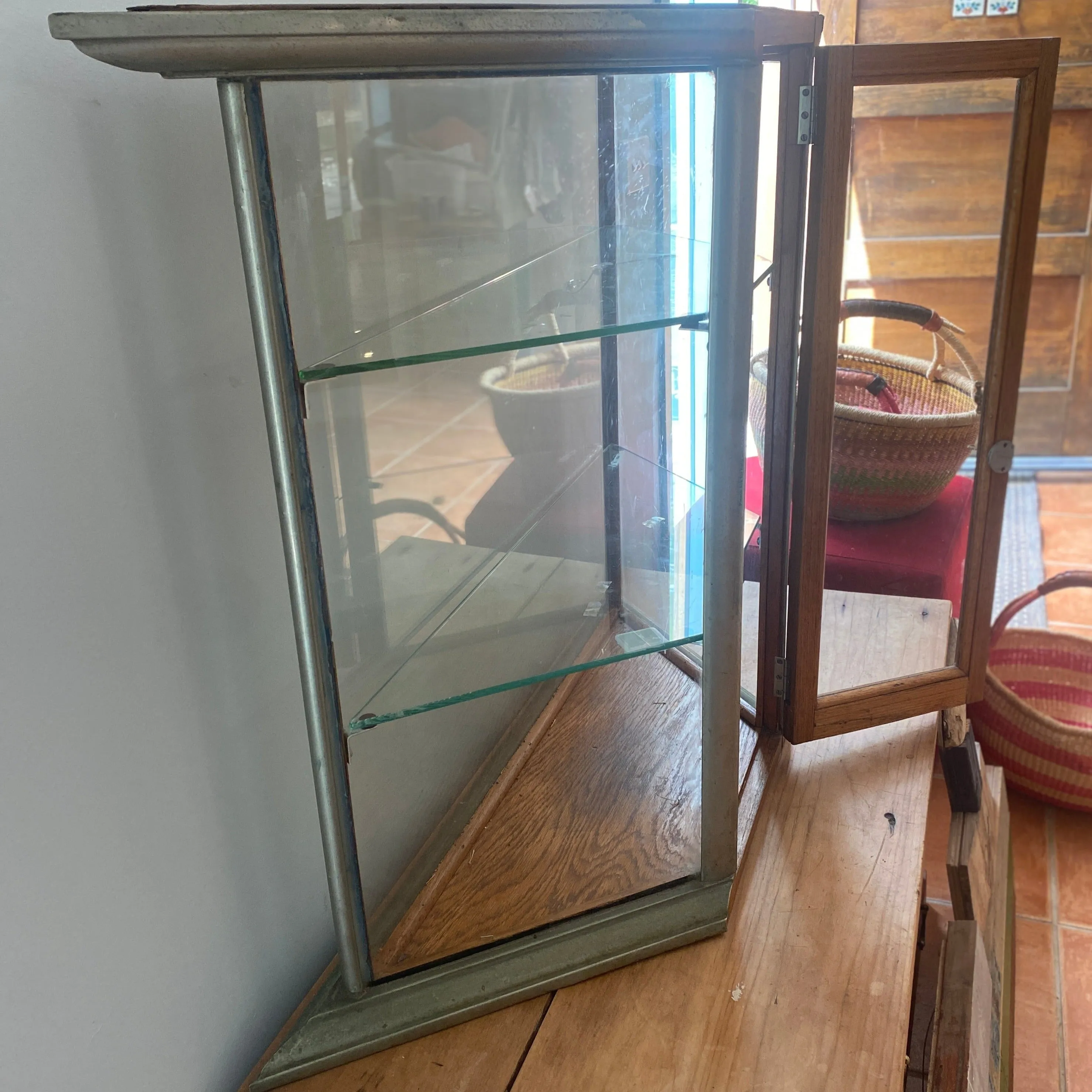 Vintage display cabinet