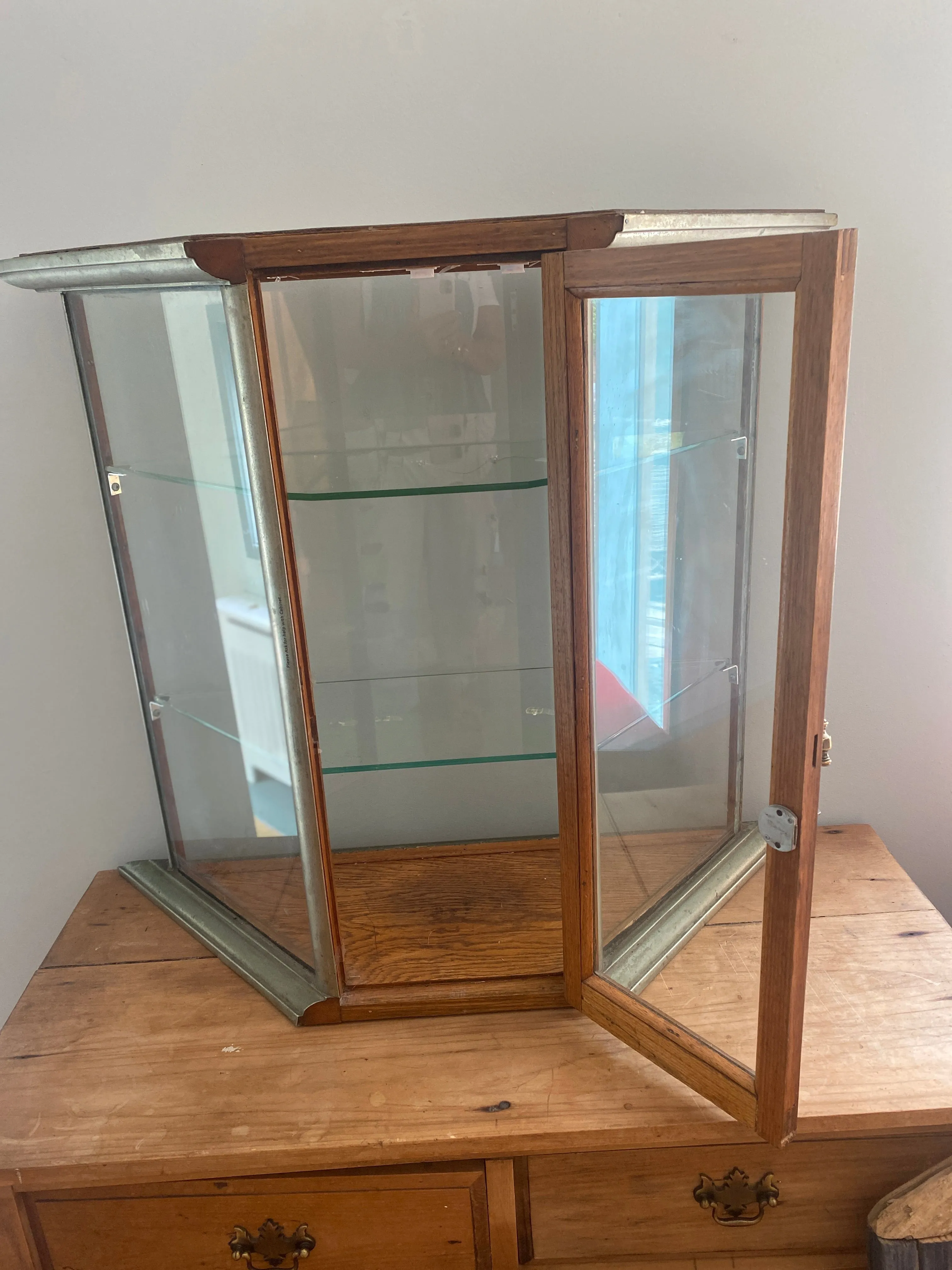 Vintage display cabinet