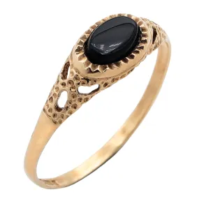 Vintage-Inspired Meta Ring - Timeless Elegance with Modern Flair