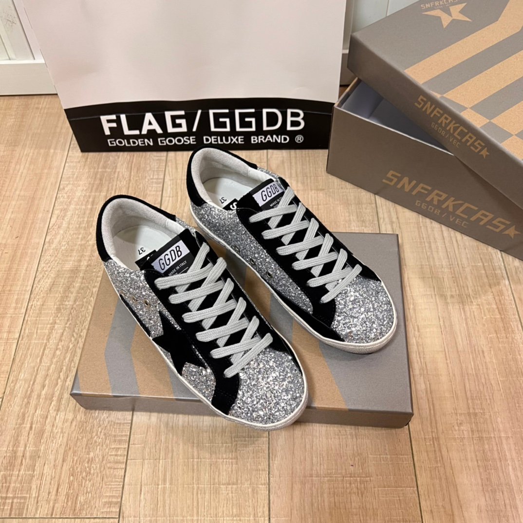White Ball Star Strap Sneakers Adult Vintage Distressed Leather Dirty Casual Street Flat Shoes For Men Women - Image 5