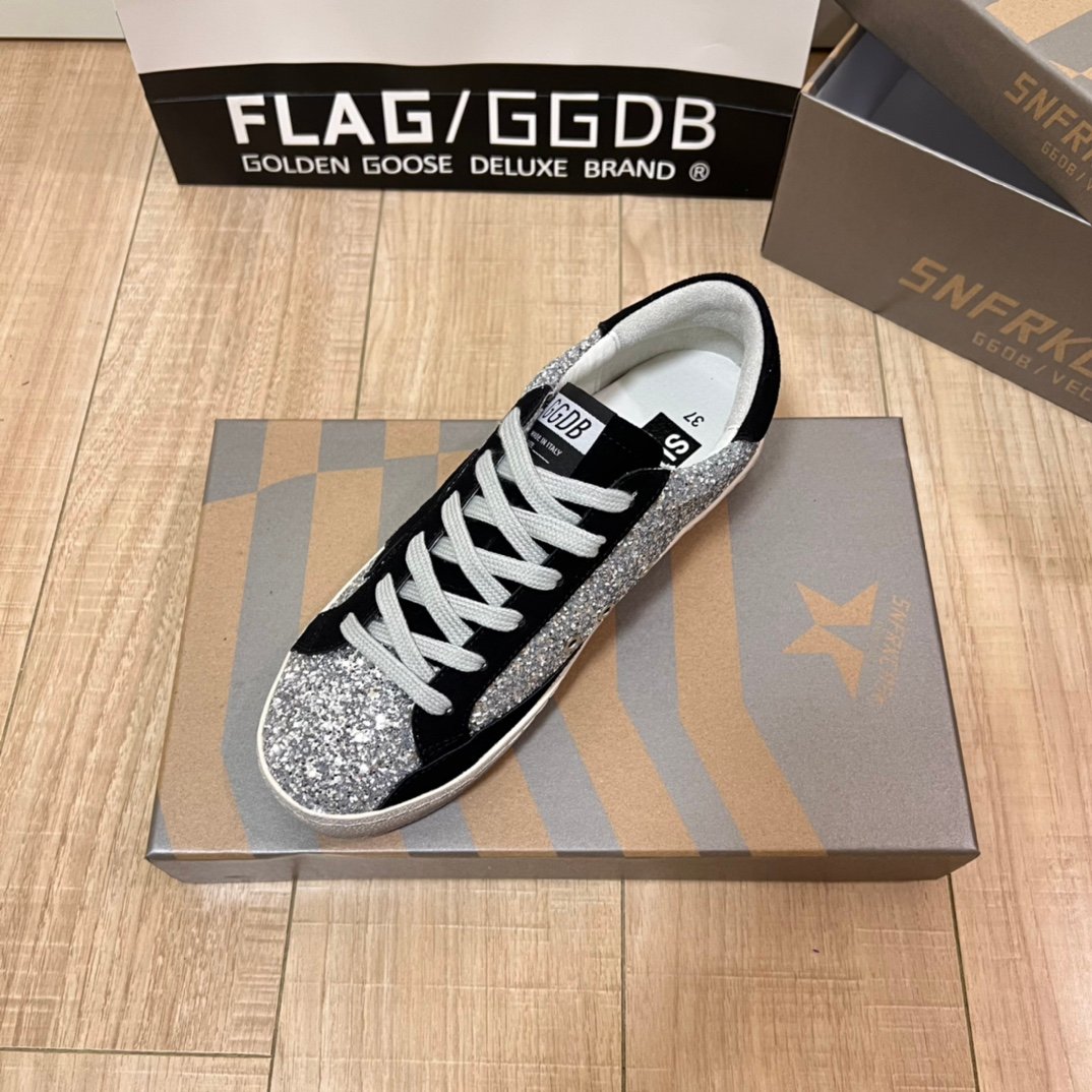 White Ball Star Strap Sneakers Adult Vintage Distressed Leather Dirty Casual Street Flat Shoes For Men Women - Image 10