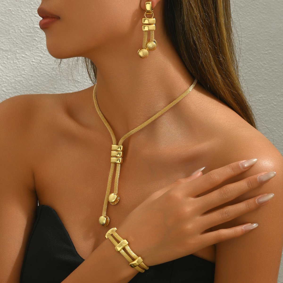 Dainty Minimalist Gold Plated Jewelry/BL-3
