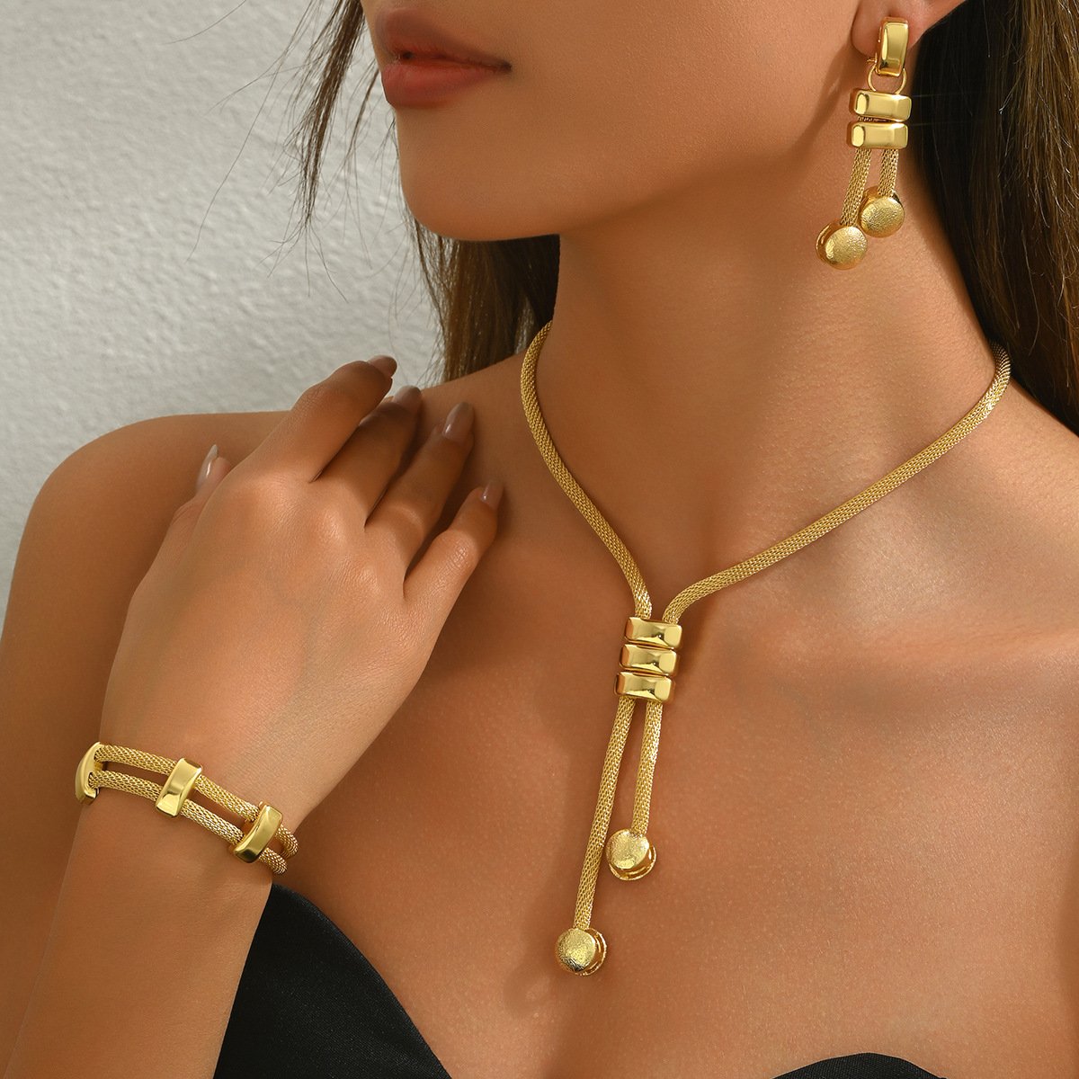 Dainty Minimalist Gold Plated Jewelry/BL-3 - Image 3